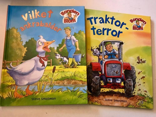 Bonden Blom VILKET ANKRABALDER + TRAKTORTERROR Steve Smallman