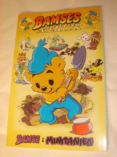 Bamses äventyr 109 (svensk) NY OLÄST EXTRATJOCKT