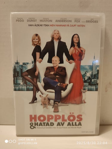 Hopplös & Hatad Av Alla *Simon Pegg* - DVD
