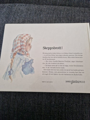 Kulla-Gulla på barnhemmet av Martha Sandwall-Bergström, 1989