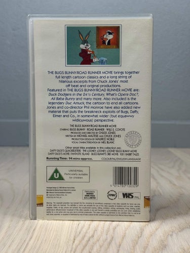 Bugs Bunny & Road Runner The Movie VHS Chuck Jones