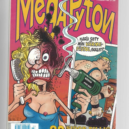 Mega Pyton 3 1992 skick vf