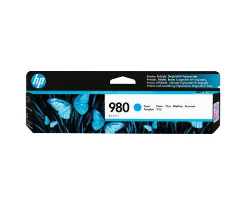 Original HP D8J07A Cyan Originalt bläckpatron