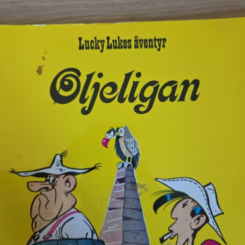 Lucky Lukes äventyr - Oljeligan av Morris och Goscinny, 1975