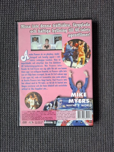 Austin Powers: Hemlig Internationell Agent DVD Mike Myers Elizabeth Hurley