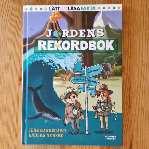 JORDENS REKORDBOK av Jens Hansegård och Anders Nyberg, 2020