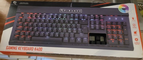 PIRANHA Gaming Tangentbord K400 RGB