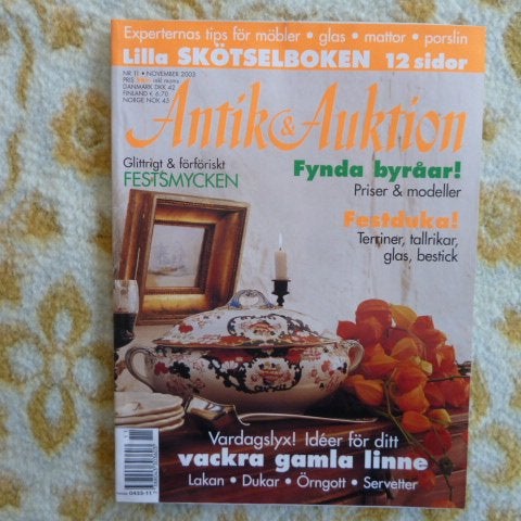 ANTIKA & AUKTION, NR 11, 2003,