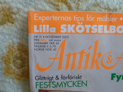 ANTIKA & AUKTION, NR 11, 2003,