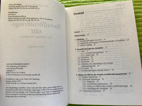 SOCIALFÖRSÄKRINGSRÄTT Lotti Ryberg-Welander 2016