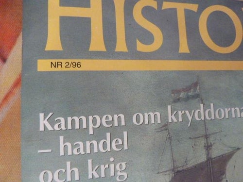 POPULÄR HISTORIA, NR 2 - 1996, TIDNING, KAMPEN OM KRYDDORNA