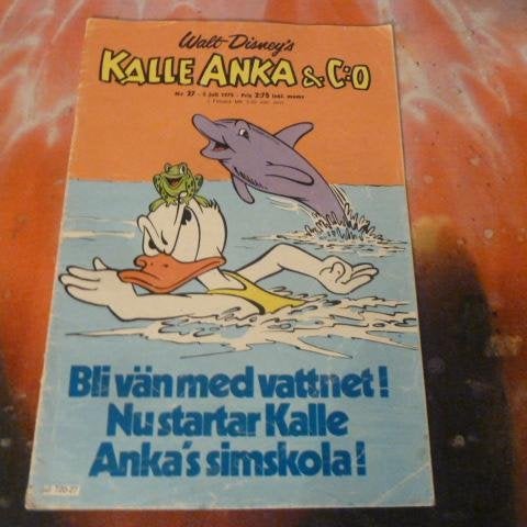 KALLE ANKA & CO, NR 27 - 1975, TIDNING
