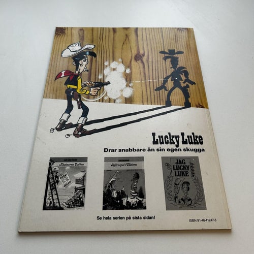 Lucky Lukes äventyr #23, 1983, toppex! VF-