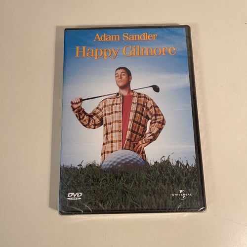 DVD - Happy Gilmore. Adam Sandlar. Inplastad