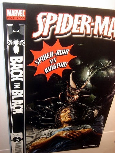 SPIDER MAN MARVEL (svensk) NY OLÄST 2008 Nr 1