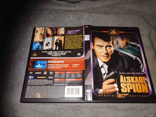 Älskade spion (DVD, Roger Moore) - James Bond - The Spy Who Loved Me