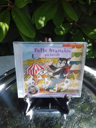 Pelle Svanslös på tivoli CD Rabén och Sjögren Peter Harryson berättar.