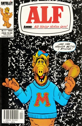 Alf Serietidning 1989 nr 4 (Oläst arkivex)