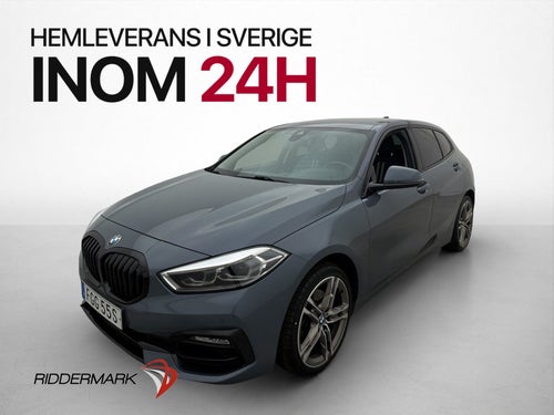 BMW 118d i 140hk Sport line Halvskinn Farthållare Bluetooth
