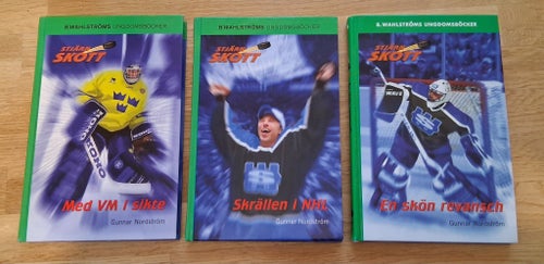 Bokpaket Stjärnskott serie av Gunnar Nordström del 5,14,18 /2007/2008