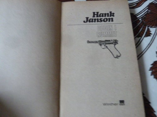 DANSK BOK, HANK JONSON, NR 160, DØDEN I RUMMET, 1978, BOK, POCKET