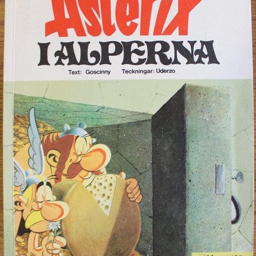 Asterix i Alperna 1975 NR 16 1:a uppl