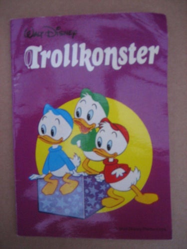 Barnbok - Walt Disney - Trollkonster