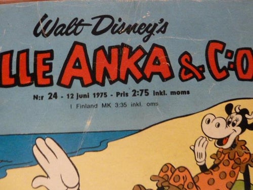KALLE ANKA & CO, NR 24 - 1975, TIDNING