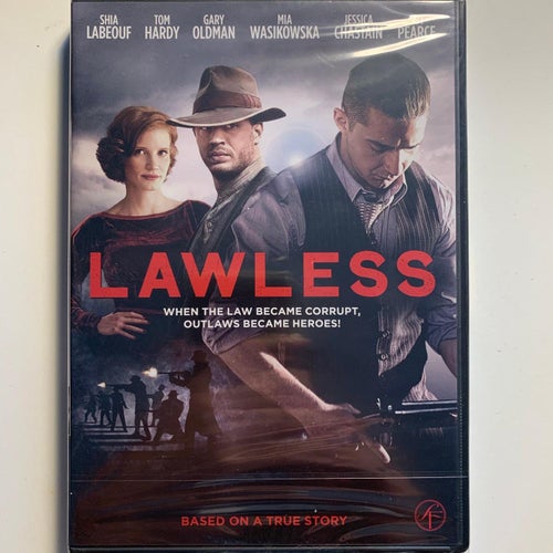 LAWLESS. DVD ACTION / DRAMA -12. INPLASTAD
