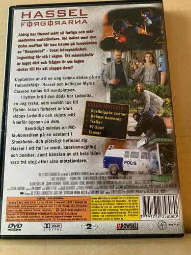 Hassel : Förgörarna, Dvd