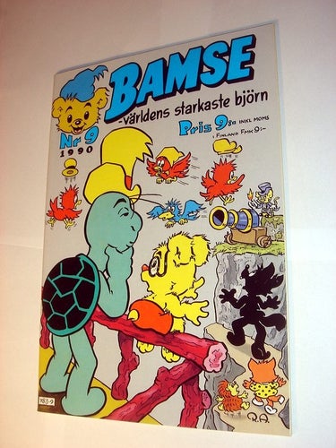 BAMSE 1990 9 (svensk) NY OLÄST