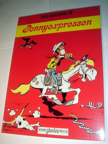 LUCKY LUKE ALBUM Nr 58 NY OLÄST
