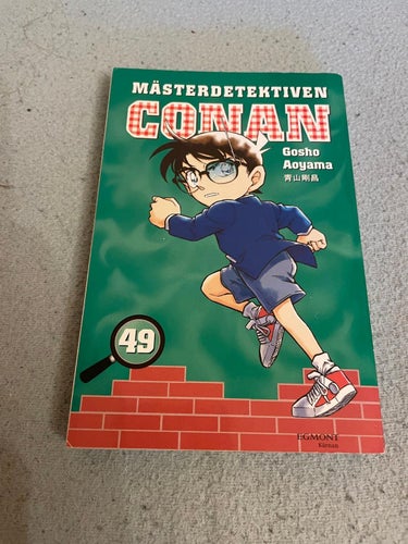 Mästerdetektiven Conan vol 49 - svenska manga anime shonen deckare spänning