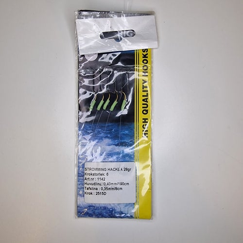 Strömmingshäckla Size 6 5 krokar