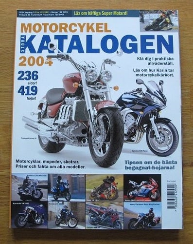 Stora Motorcykel Katalogen 2004
