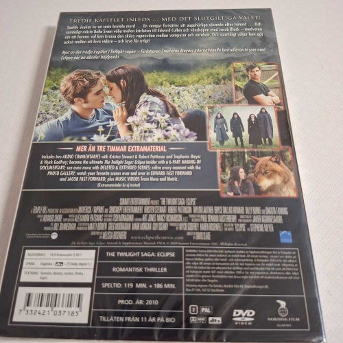 The Twilight Saga Eclipse 2 Disc Special Edition (inplastad)