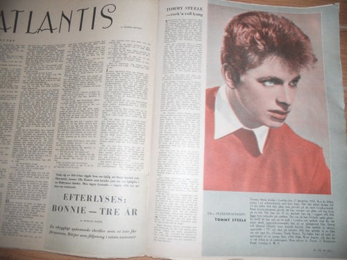Vecko Revyn nr51 1957 Jul, Sven Jerring, Frank Sinatra, Tommy Steele
