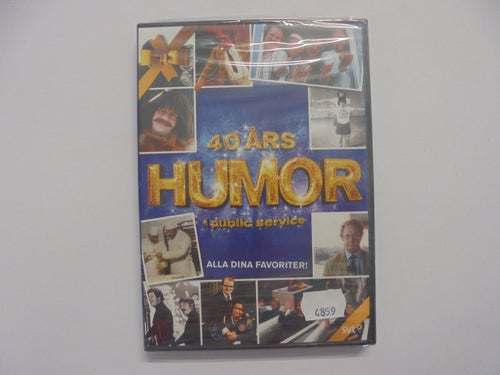 40 års humor - DVD - Inplastad