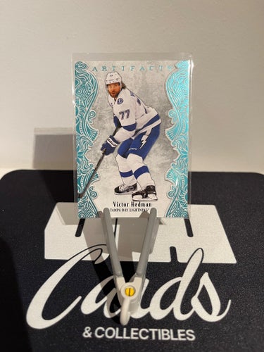 Victor Hedman 2023-24 Upper Deck Artifacts Sky Blue Hockeykort