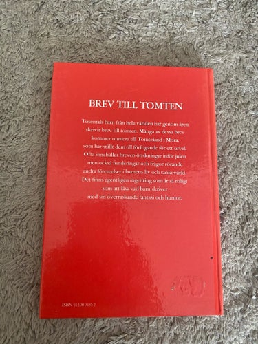 Brev till Tomten av Bernces, publicerad år 1987