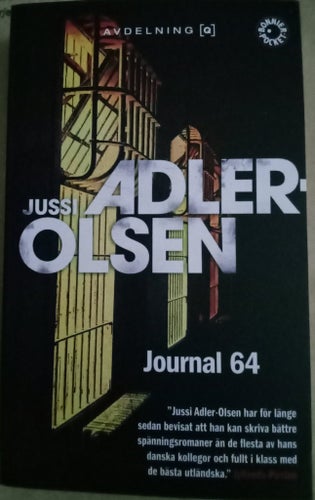 Journal 64 av Jussi Adler-Olsen, 2012