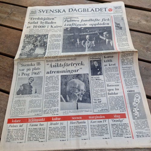 Svenska Dagbladet 24 september 1978