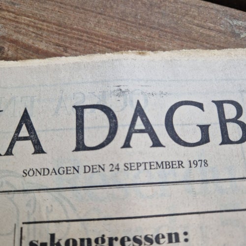 Svenska Dagbladet 24 september 1978