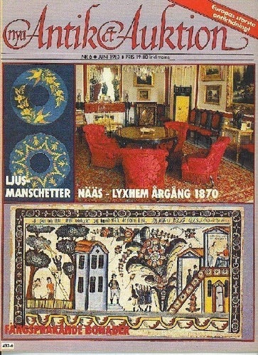 Antik & Auktion 6/1983 - Ljusmanchetter, målade bonader m m