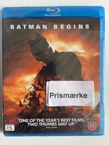 Batman Begins (Blu-ray) Fabriksforseglet