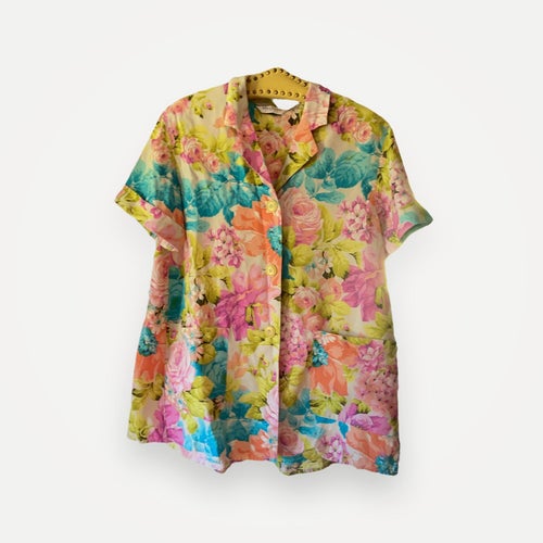 Max Mara-linneskjorta