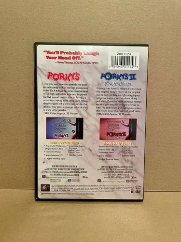 PORKY'S / PORKY'S II - THE NEXT DAY / FOX DOUBLE FEATURE / DVD