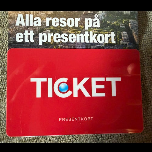 Ticket Presentkort - 1000 Kr