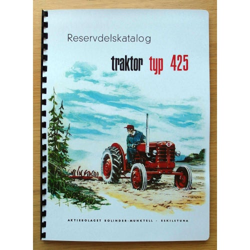 Reservdelskatalog / Sprängskiss Volvo BM 425 Terrier