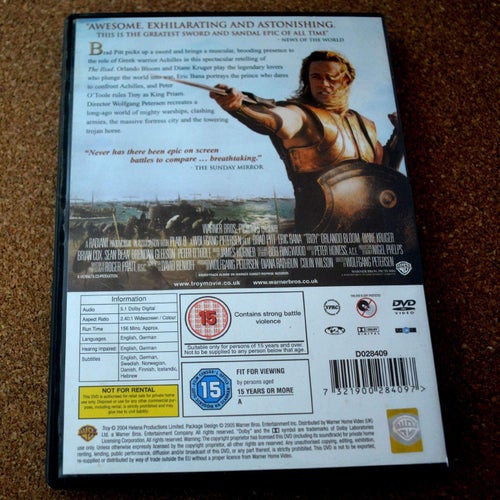 DVD-film Troy